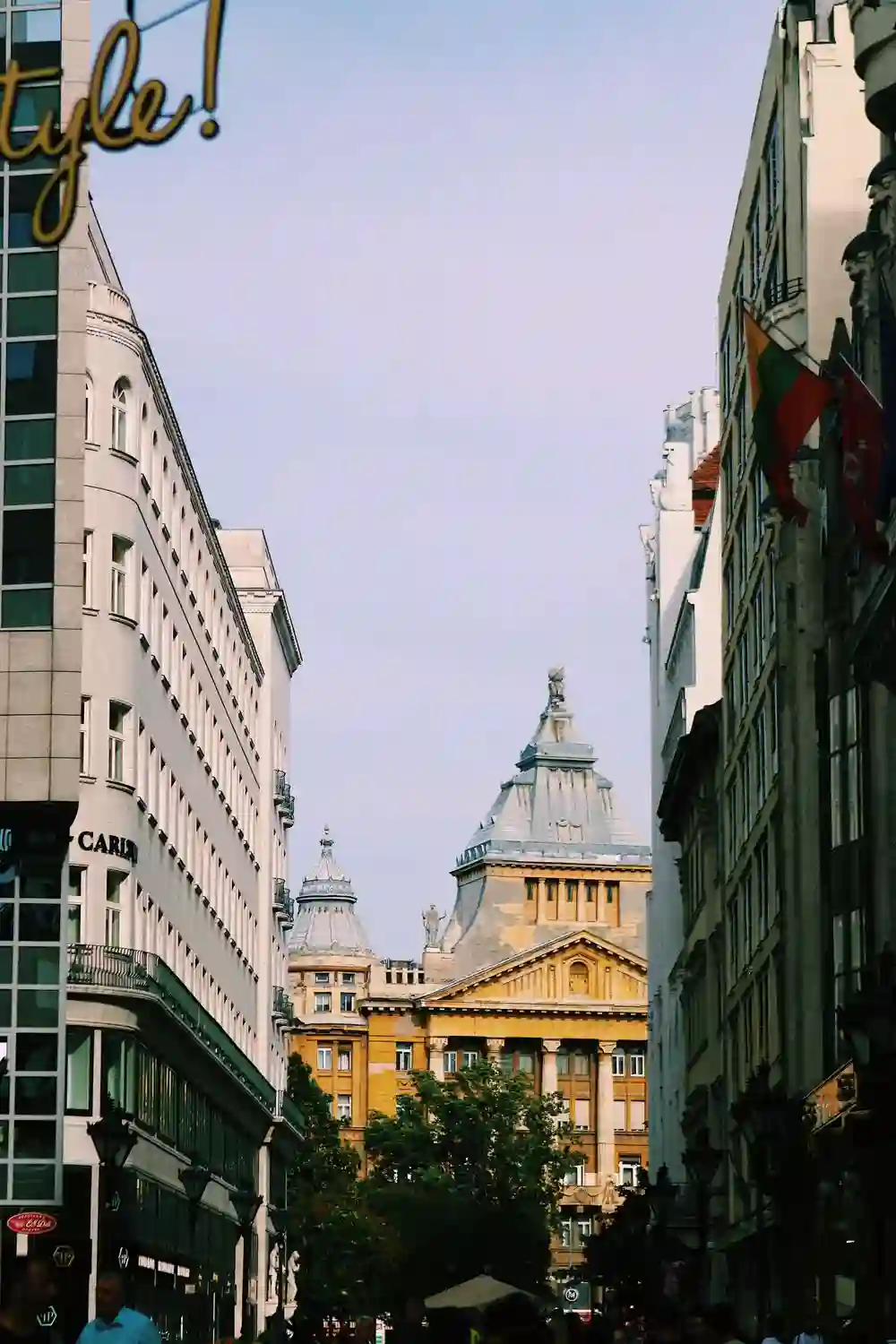 Fashion Street Budapest Statikus Térkép
